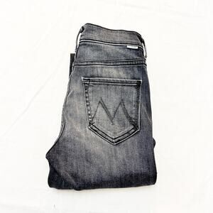 Mother The Zip Stunner Two Step Fray Miss Moody Two Shoes Zip Fly Jeans Size 25